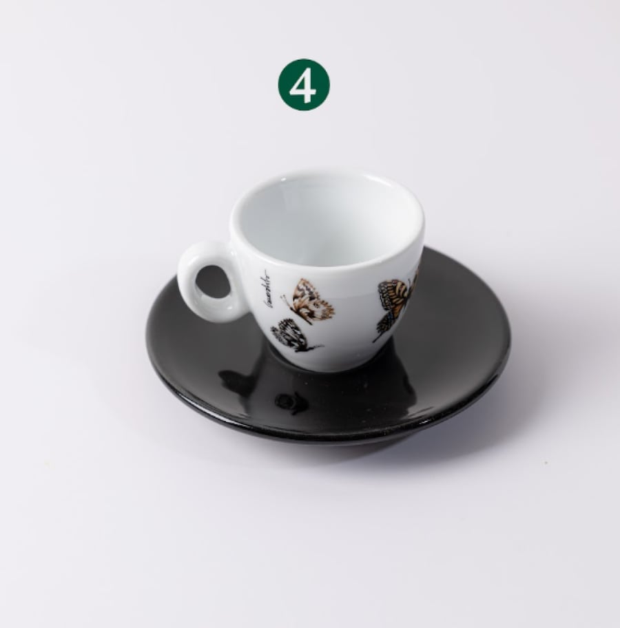 IPA - كوب اسبريسو إصدار الفراشات 80 مل