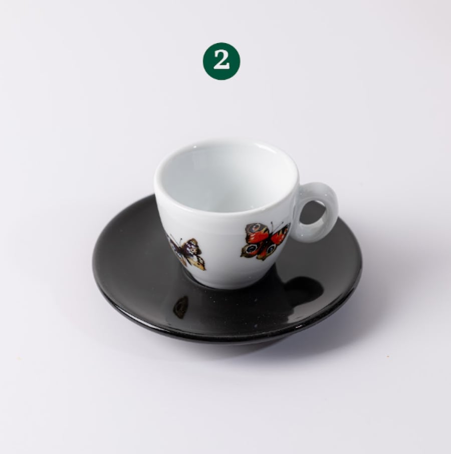 IPA - كوب اسبريسو إصدار الفراشات 80 مل