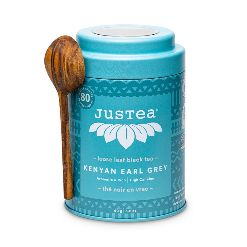 شاي القطفة اولى | Justea - Earl Grey Tea 90g