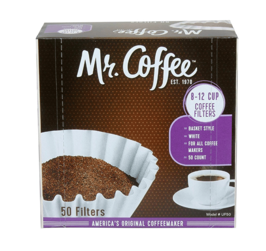 Mr Coffee - 8-12 Cups Basket Filter 50 Pcs