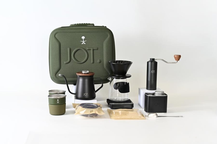 JOT - Carry-On Suitcase Pro Green KSA Logo