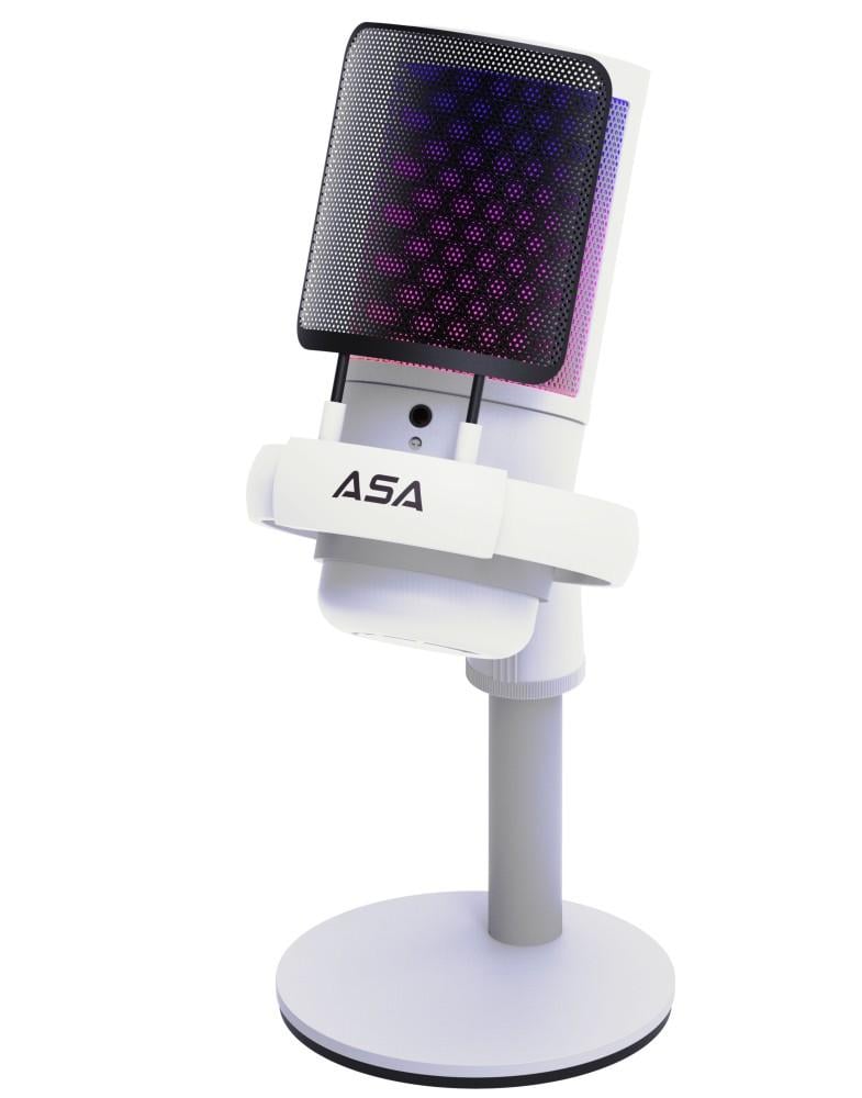 مايك ASA SQUADCAST لون ابيض