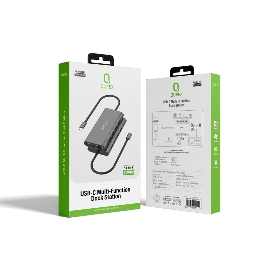 محول دونجل USB C 11 IN 1