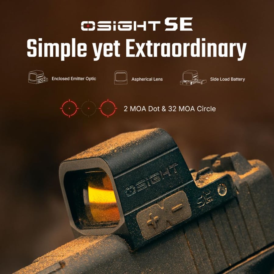 Osight SE (RMSc) Red Dot [Multi Reticle] - اوسايت رد دوت