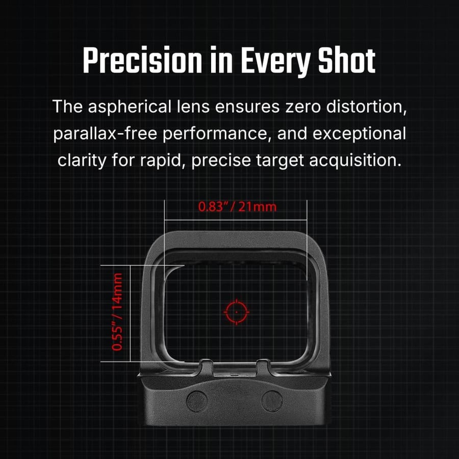 Osight SE (RMSc) Red Dot [Multi Reticle] - اوسايت رد دوت