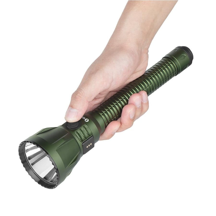 Javelot Turbo 2) [OD Green]-Rechargeable flashlight with 1450-meter throw and wireless switch) - كشاف اولايت