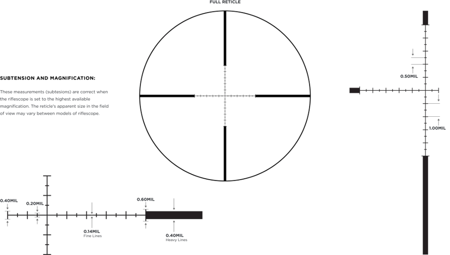 VX-5HD (3-15x44) CDS-ZL2 Side Focus HTMR [Leupold 178027] - دربيل بندقية