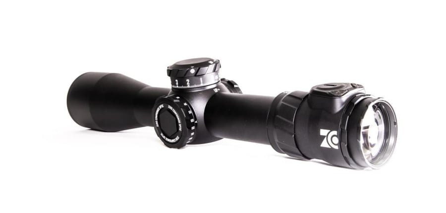 ZERO COMPROMISE ZC (4-20x50 )Hunter MIL locking reticle ( M1H) FFP-دربيل بندقية