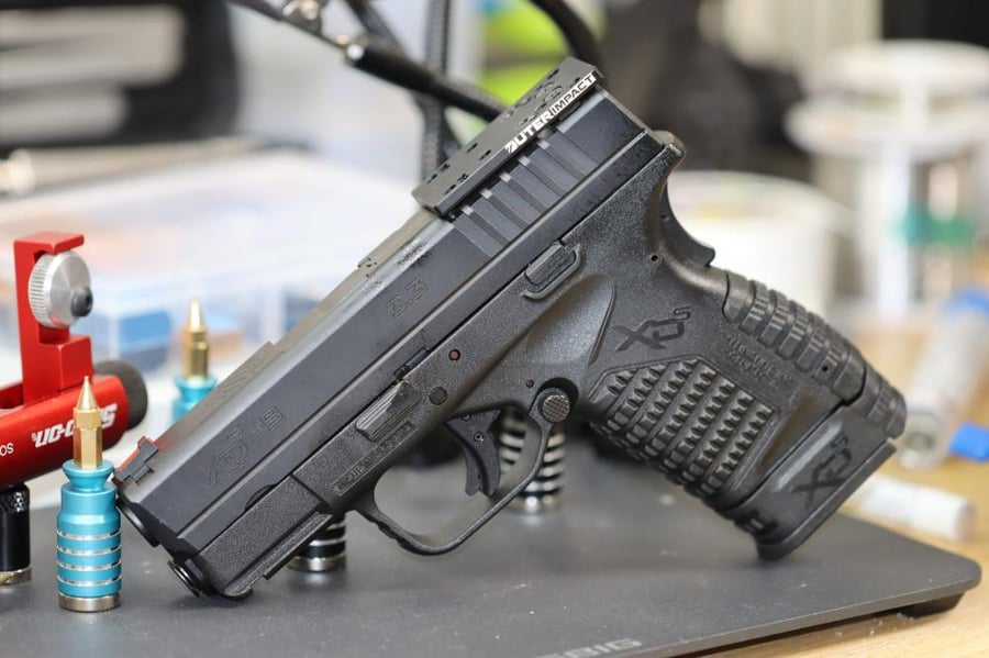 Red Dot Mount - MRA for Springfield Armory XD - Black  (OTL-RDM-XD01a BLK) - بليت ريد دوت
