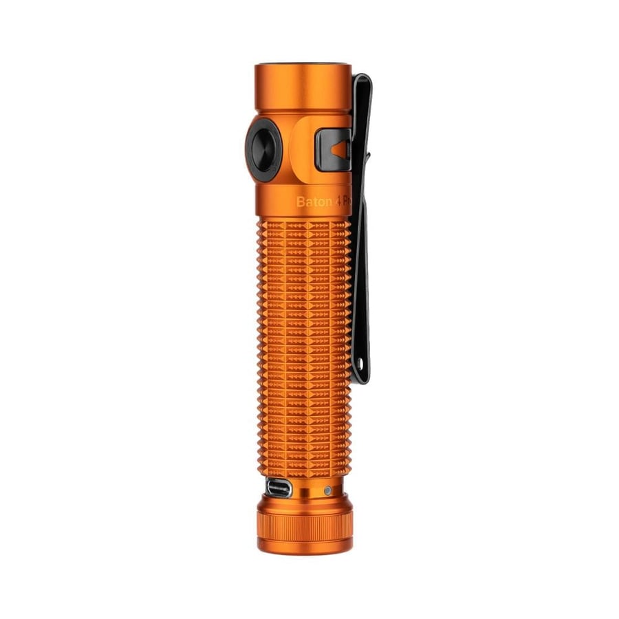 5 Baton 4 Pro (Orange) -Compact 1700-Lumen EDC Flashlight- كشاف أولايت