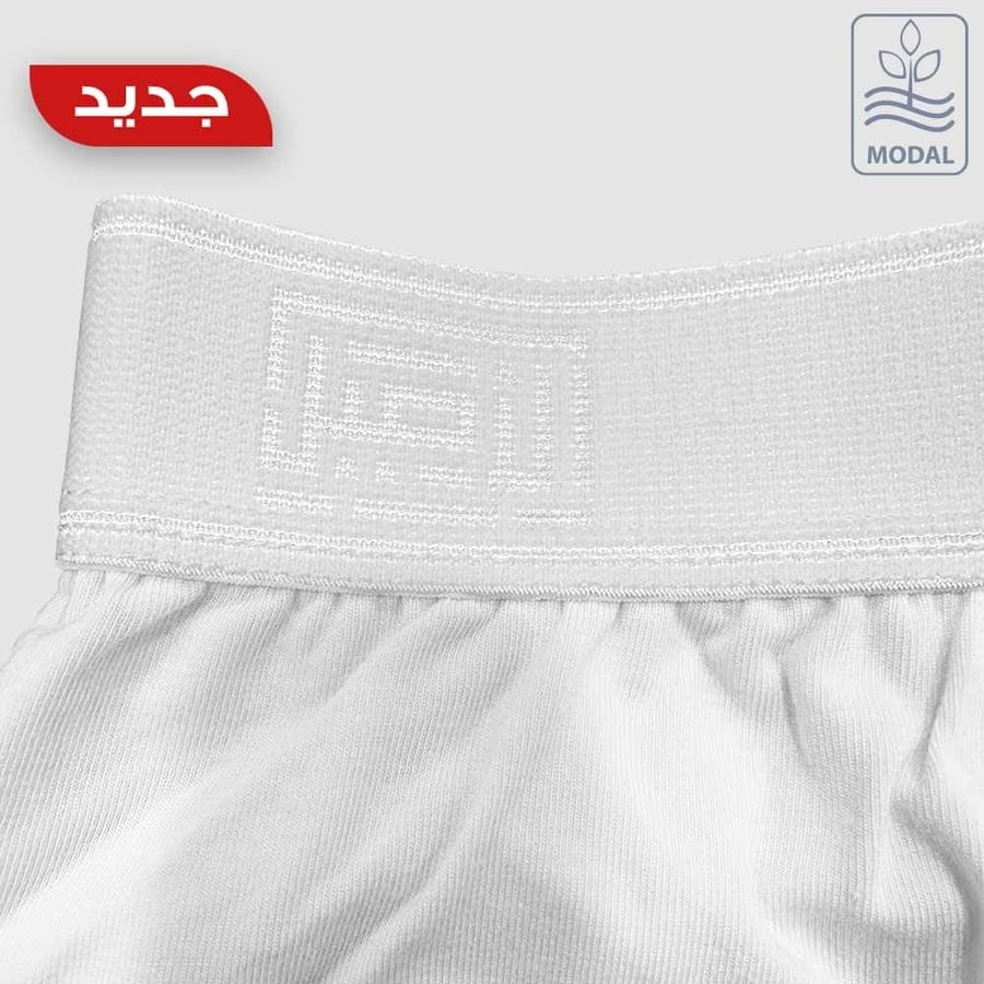 سروال مودال قصير (مطاط مرن)