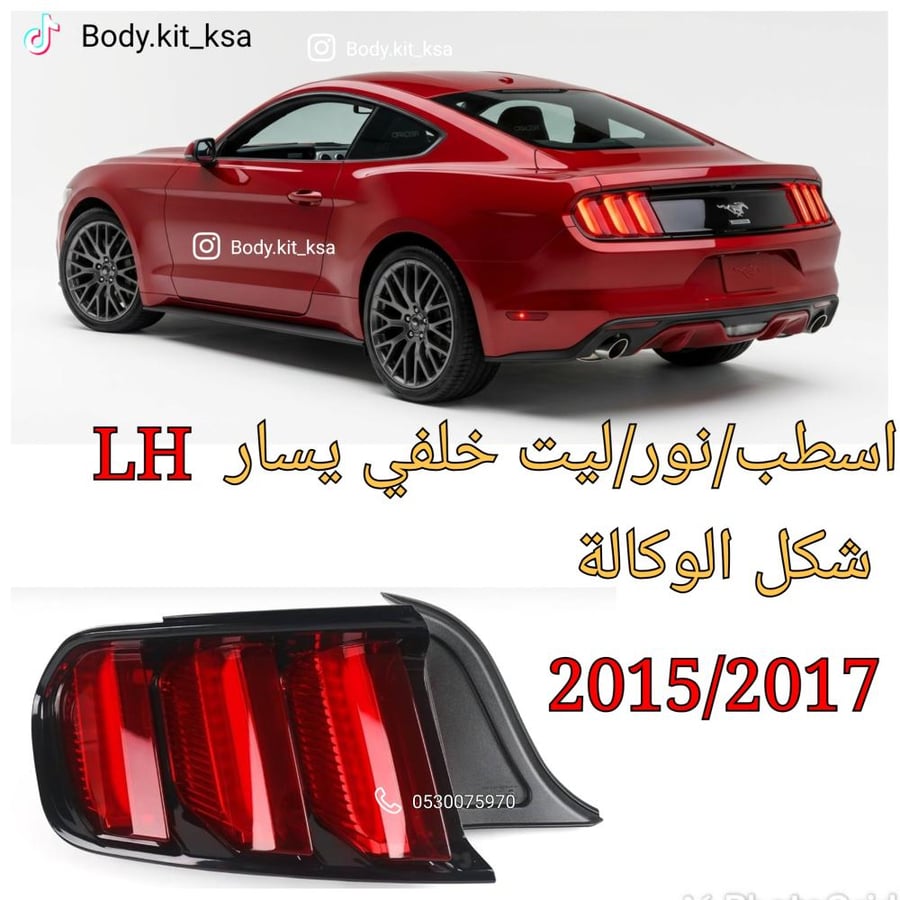 اسطب خلفي موستنق 2015/2017 يسار