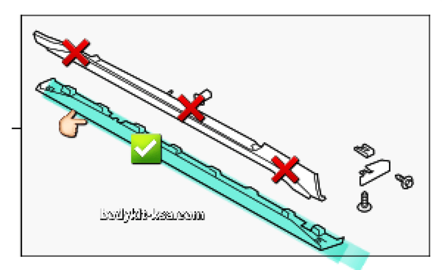 جوانب/زوايد الوكالة طقم للموستنق 2015 ال 2023