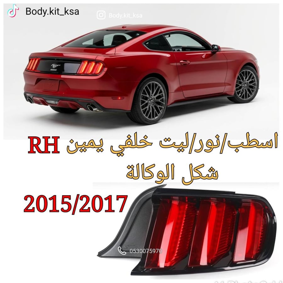 اسطب خلفي موستنق 2015/2017 يمين