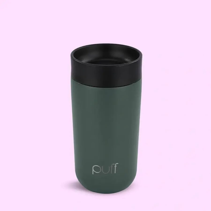 Koffii Puff palm trees light