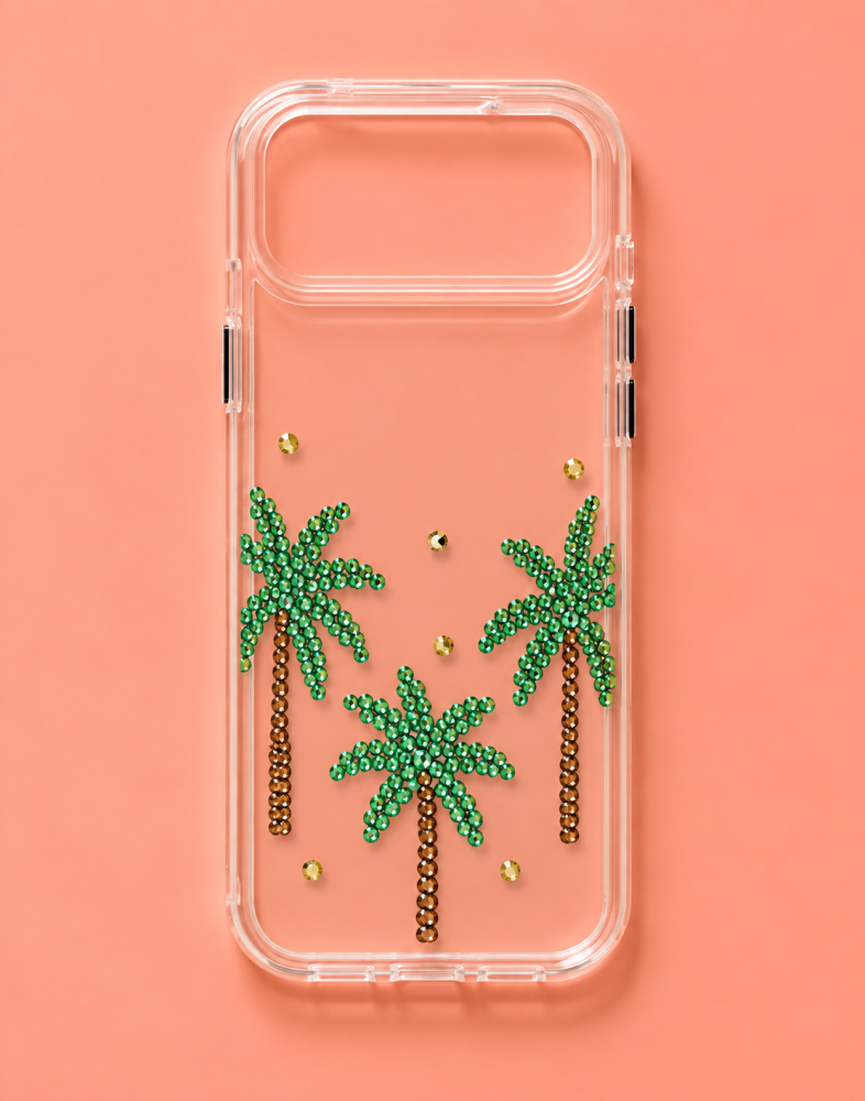 palm trees phone case