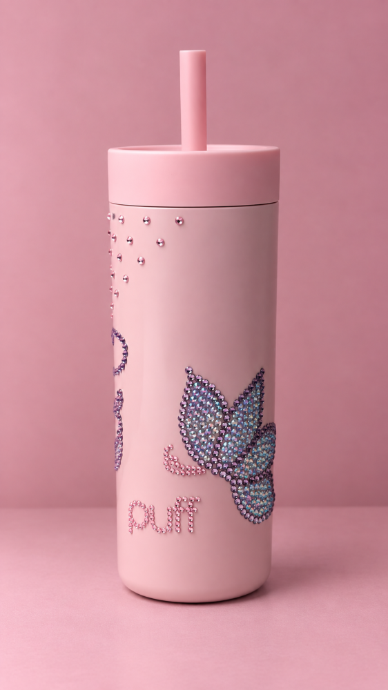 Sippii Puff with butterfly