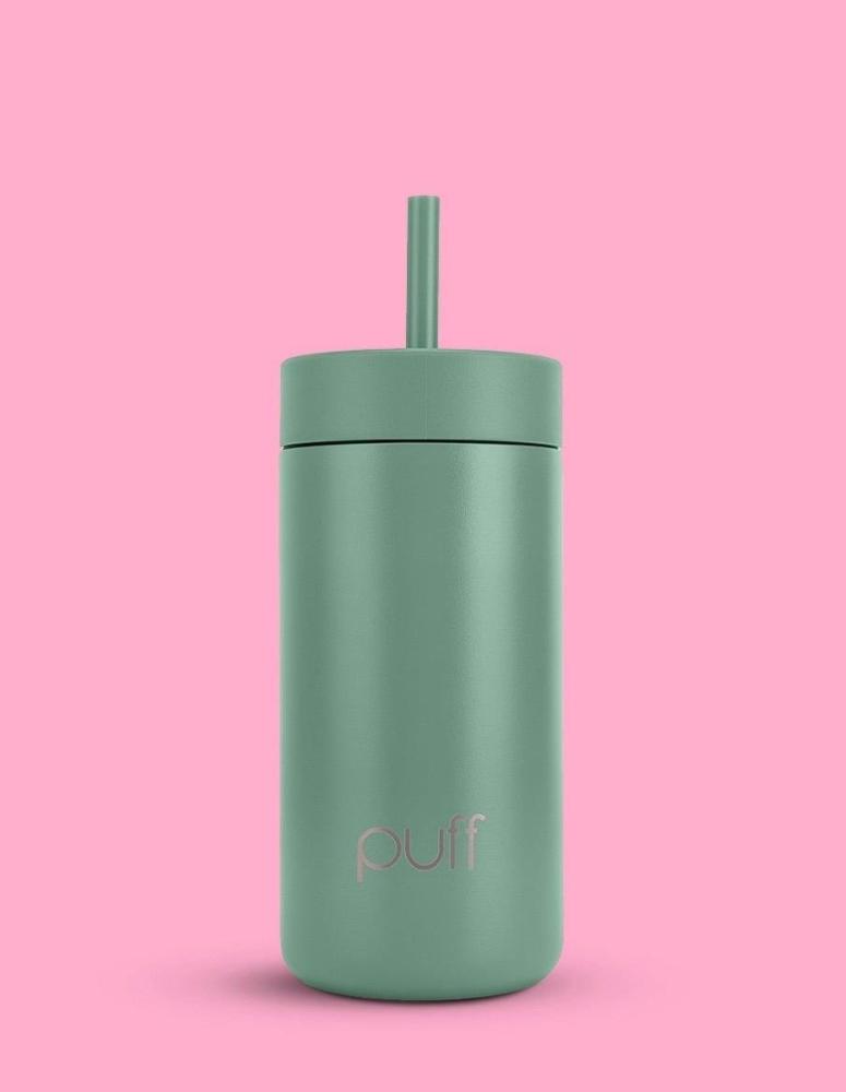 Sippii Puff with palm tree