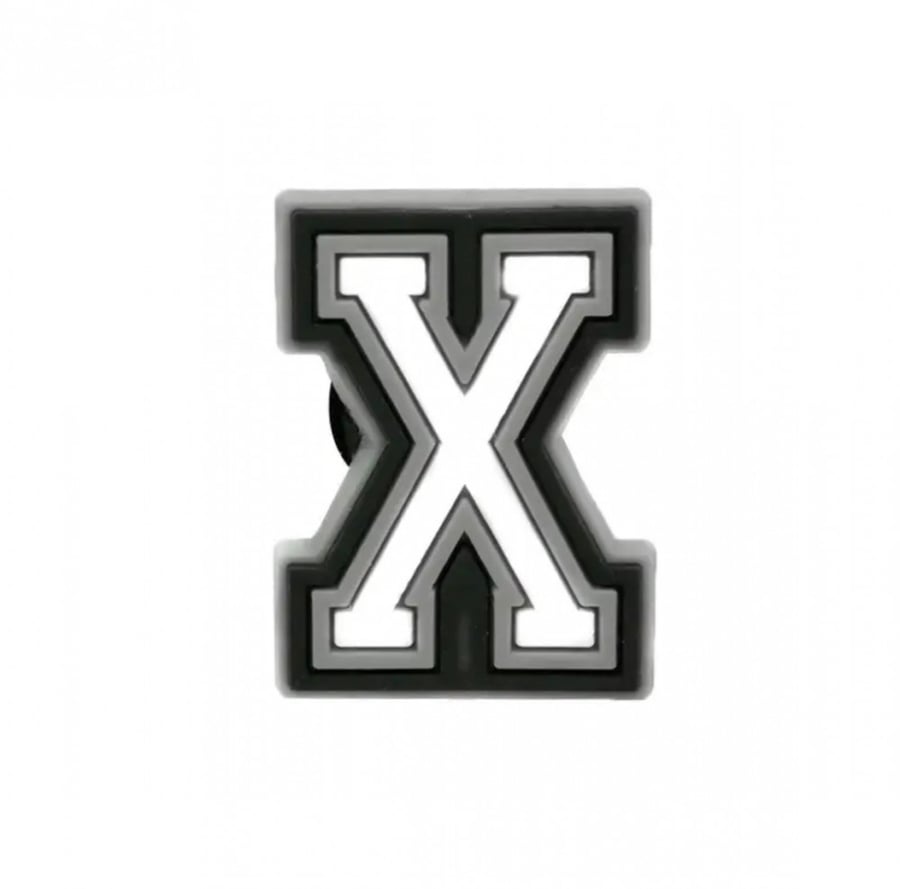 حرف X ابيض