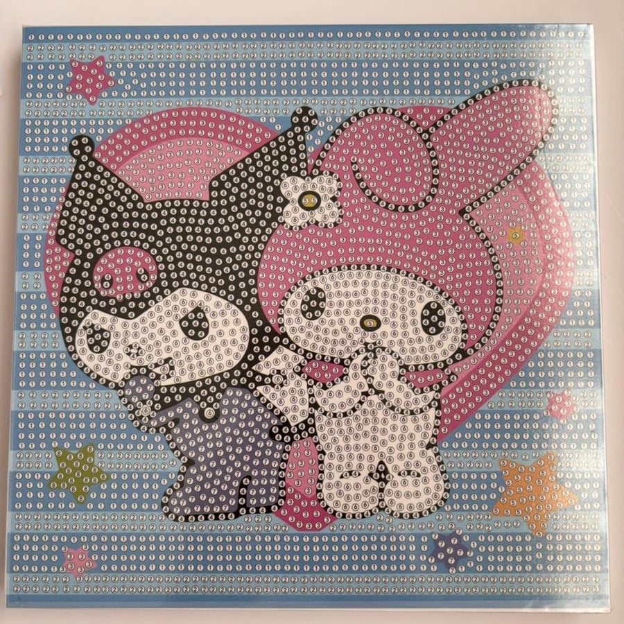لوحه الماسيه kuromi & Melody