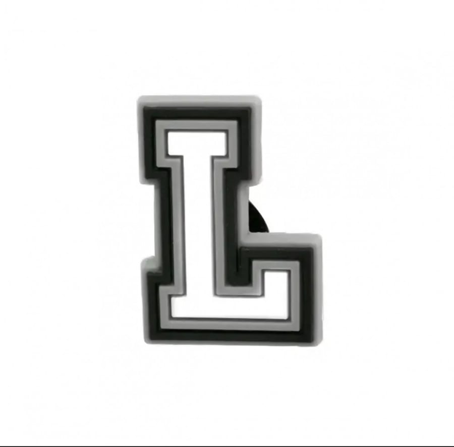 حرف L ابيض