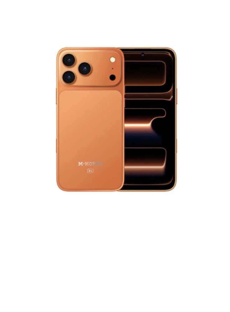 هاتف M-HORSE 17 Pro Max Plus: شاشة 6.6 بوصة، ذاكرة 128GB، رام 12GB، بطارية 5000mAh، Android 14، 4G VoLTE، WiFi 5GHz، USB Type C، هدية سماعات TWS