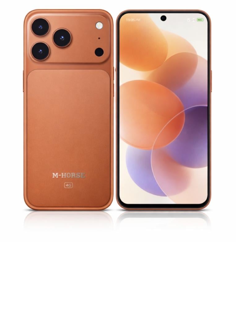 هاتف M-HORSE 17 Pro Max Plus: شاشة 6.6 بوصة، ذاكرة 128GB، رام 12GB، بطارية 5000mAh، Android 14، 4G VoLTE، WiFi 5GHz، USB Type C، هدية سماعات TWS