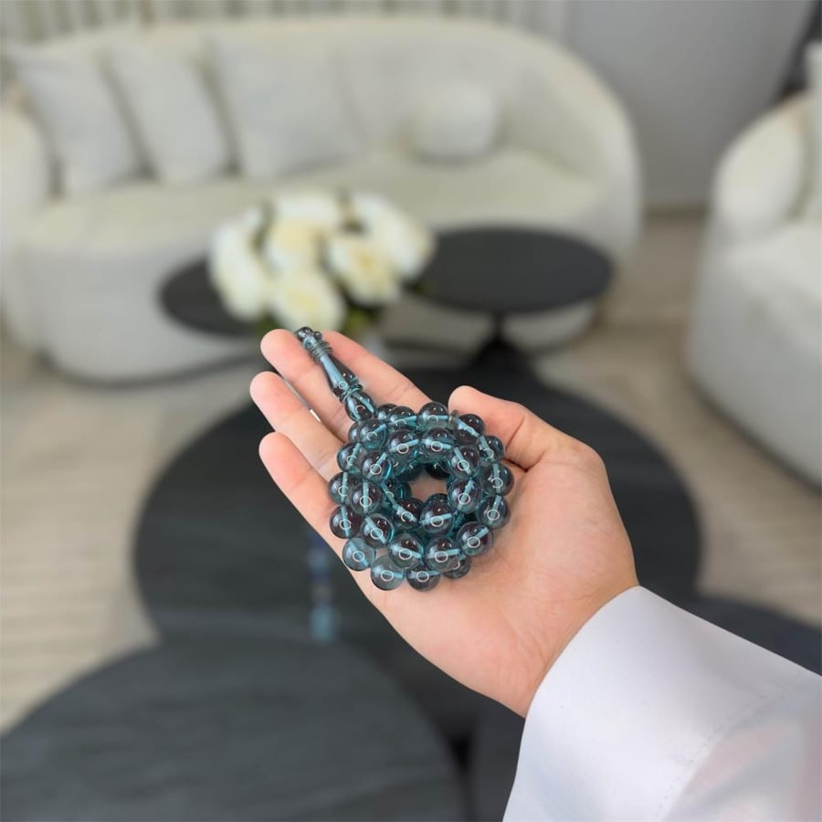 مسباح زعفران تمليكة - اكوامارين مائي