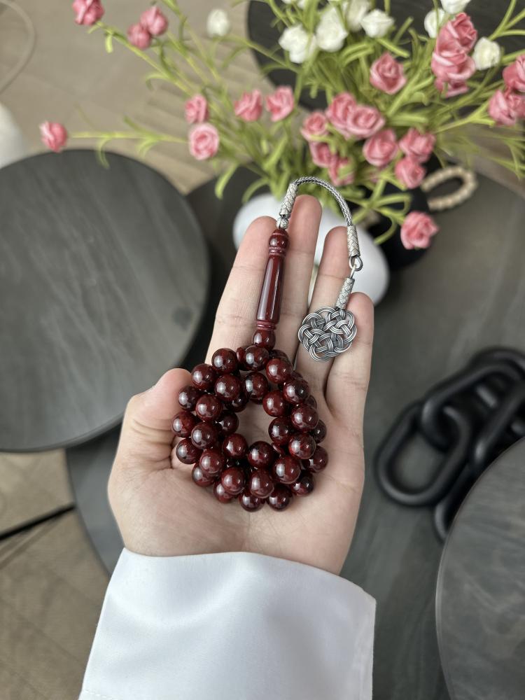 مسباح بكلايت ( احمر معرق )