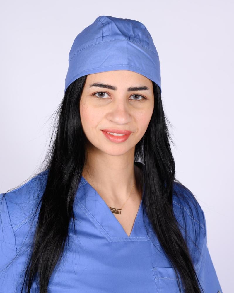 غطاء رأس طبي من شيروكي بربطة خلفية