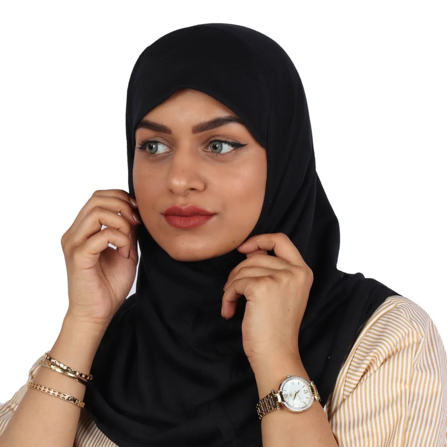 حجاب عاملات منزلية اسود