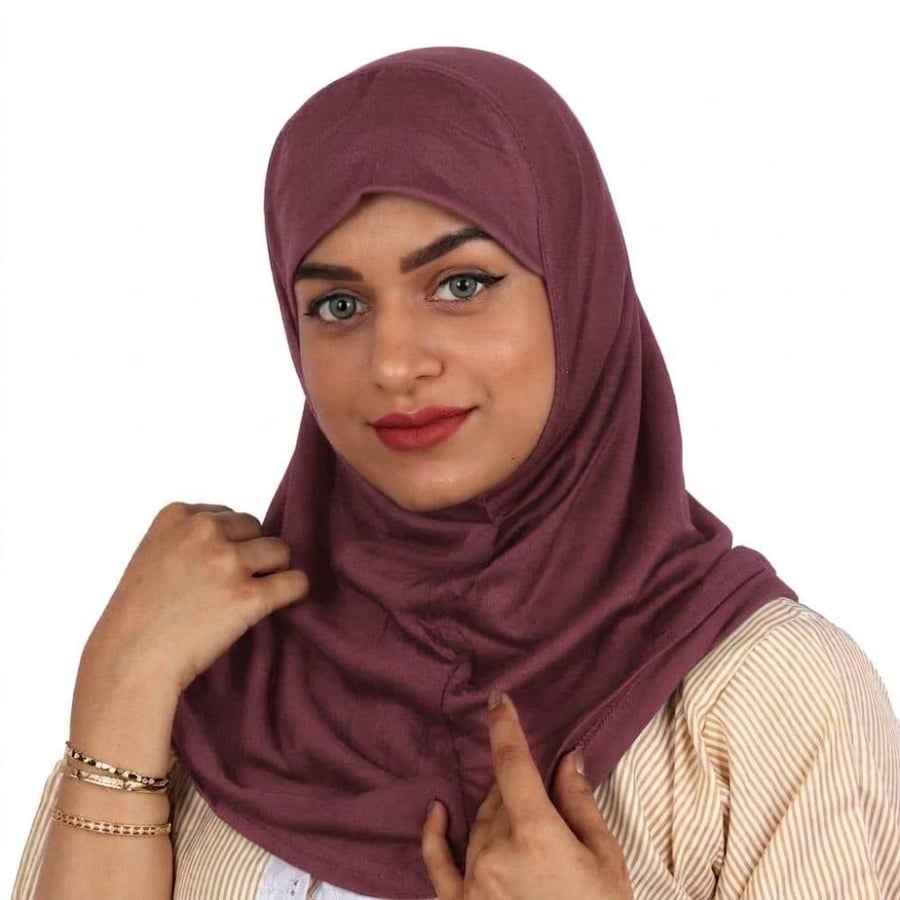 حجاب رأس ملون