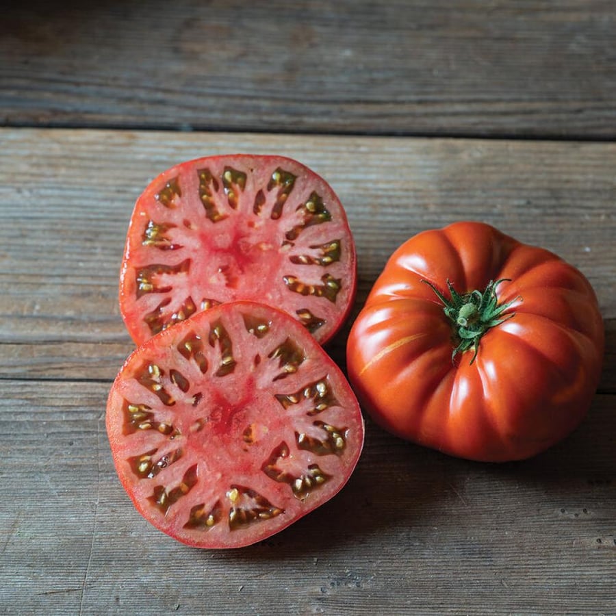 بذور طمام شوكليت عضوية - Tasmanian Chocolate Organic Tomato Seed