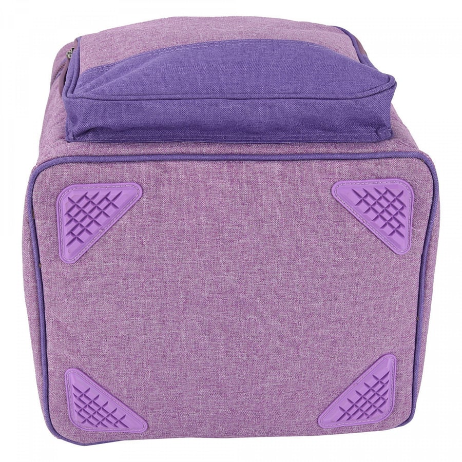 Al-Sunidi bag, traditional Jeddah for trips, purple, size 32.5*27*31 cm
