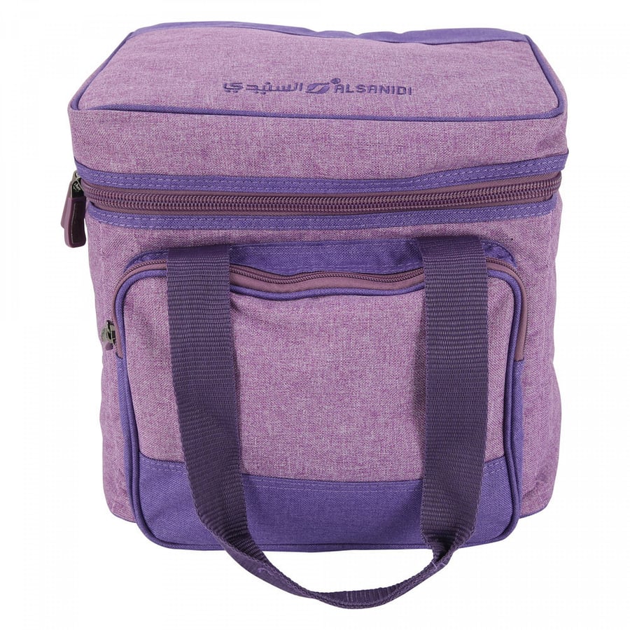 Al-Sunidi bag, traditional Jeddah for trips, purple, size 32.5*27*31 cm