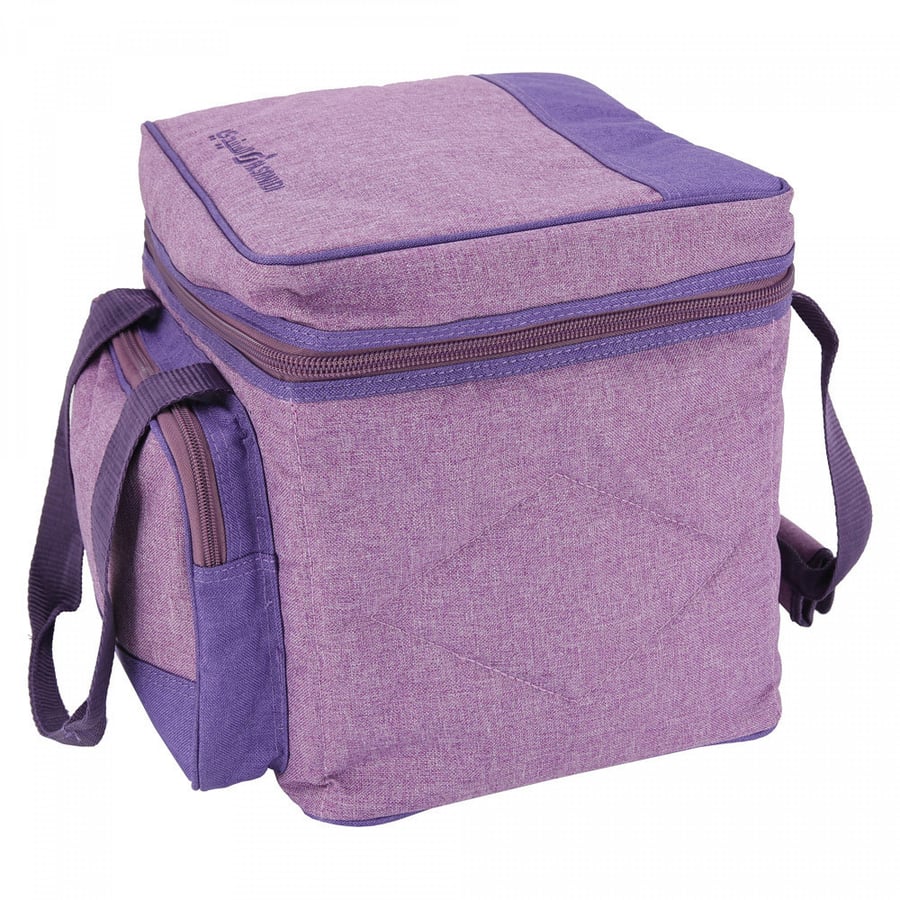 Al-Sunidi bag, traditional Jeddah for trips, purple, size 32.5*27*31 cm