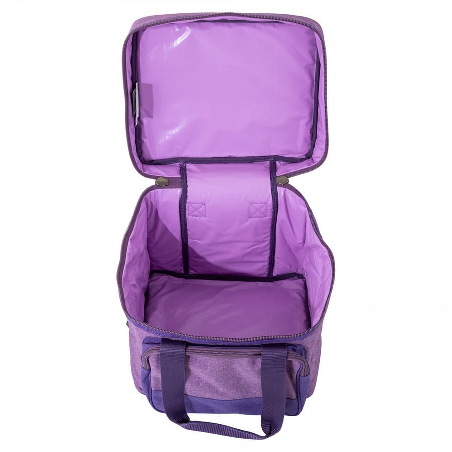 Al-Sunidi bag, traditional Jeddah for trips, purple, size 32.5*27*31 cm
