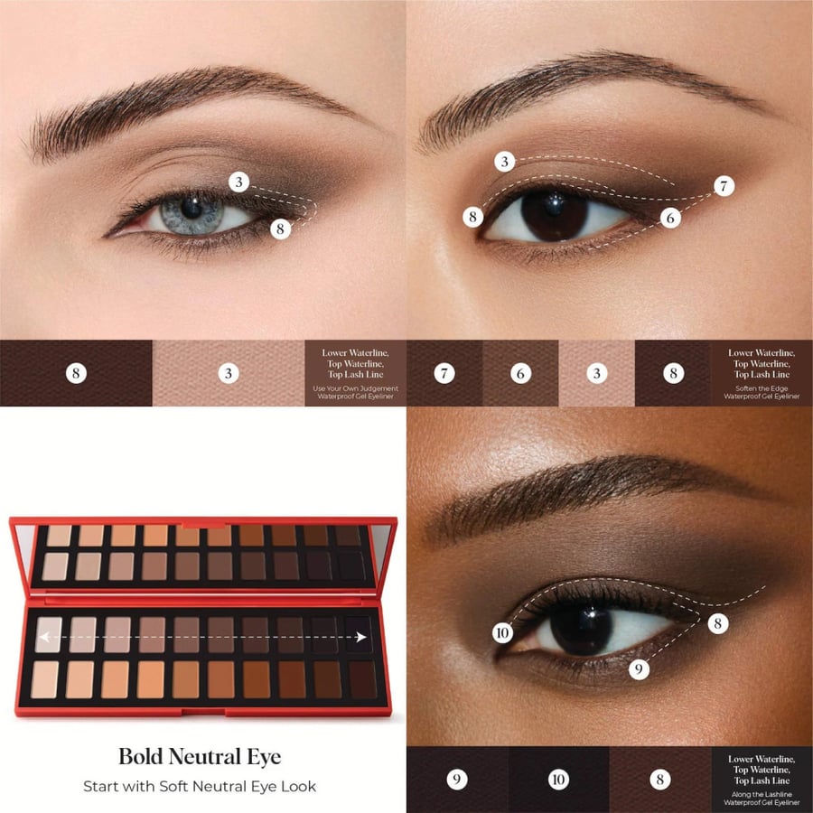 HUNG VANNGO BEAUTY Timeless Taupes Color Story Eyeshadow Palette