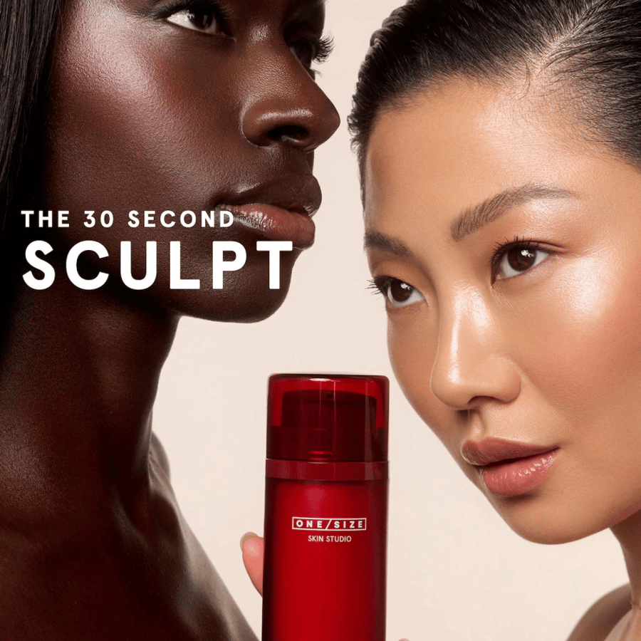 ONE/SIZE Hydrosculpt Hydrating Cream Moisturizer with Geranium Oil Emulsion