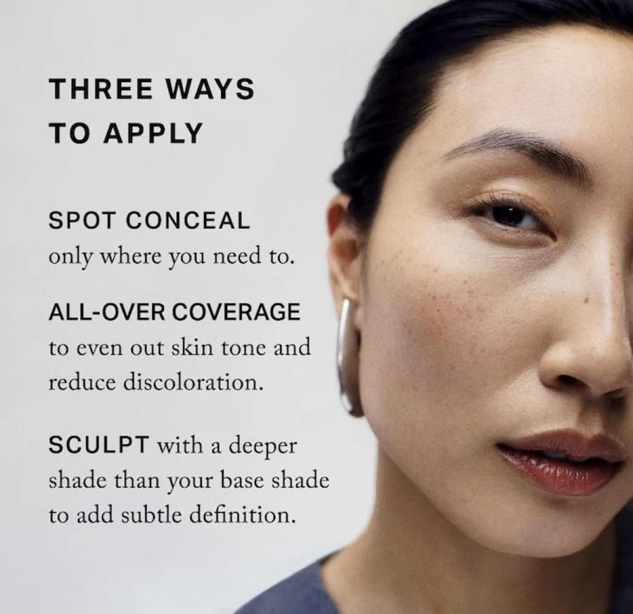 MERIT The Minimalist Perfecting Complexion Foundation and Concealer Stick