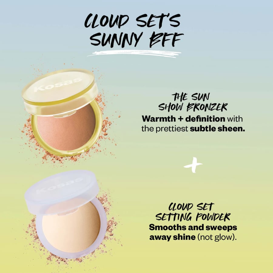 Kosas The Sun Show Glowy Warmth Talc-Free Baked Bronzer