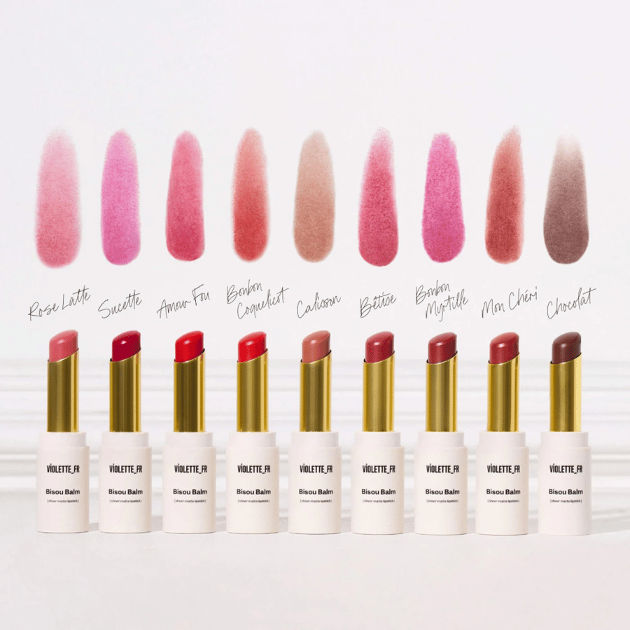 VIOLETTE_FR  BISOU BALM Sheer Matte Lipstick