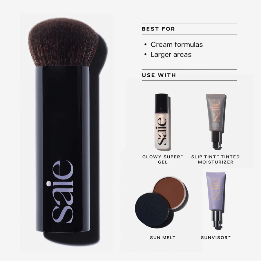 Saie  Brush Essentials Makeup Brush Gift Set with Travel Case
