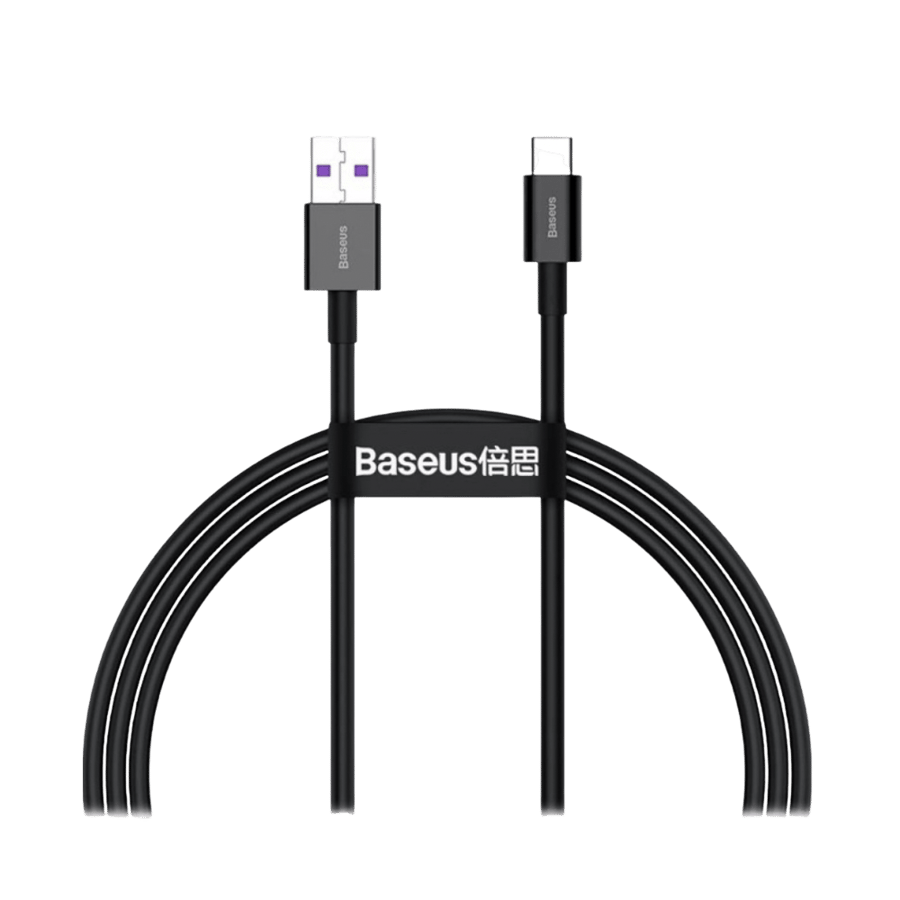 Beats USB Type-C cable with 66-watt power, one meter long - black