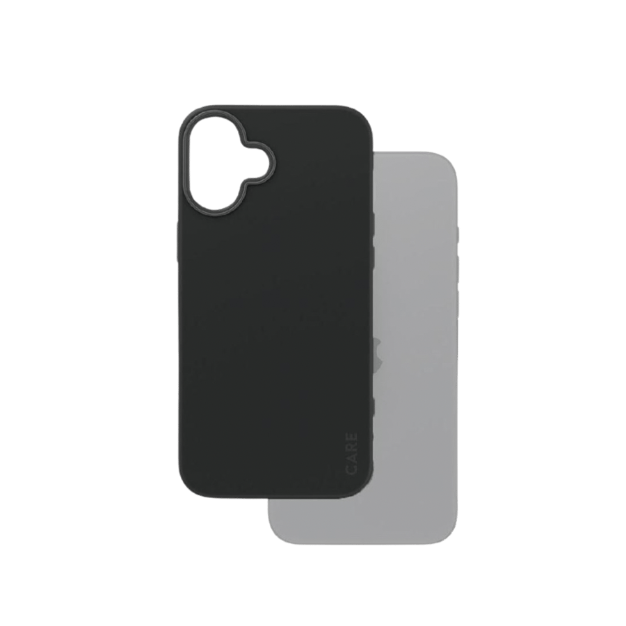 Kafr Protection Panzer Glass CARE supports MagSafe technology iPhone 16 - Black