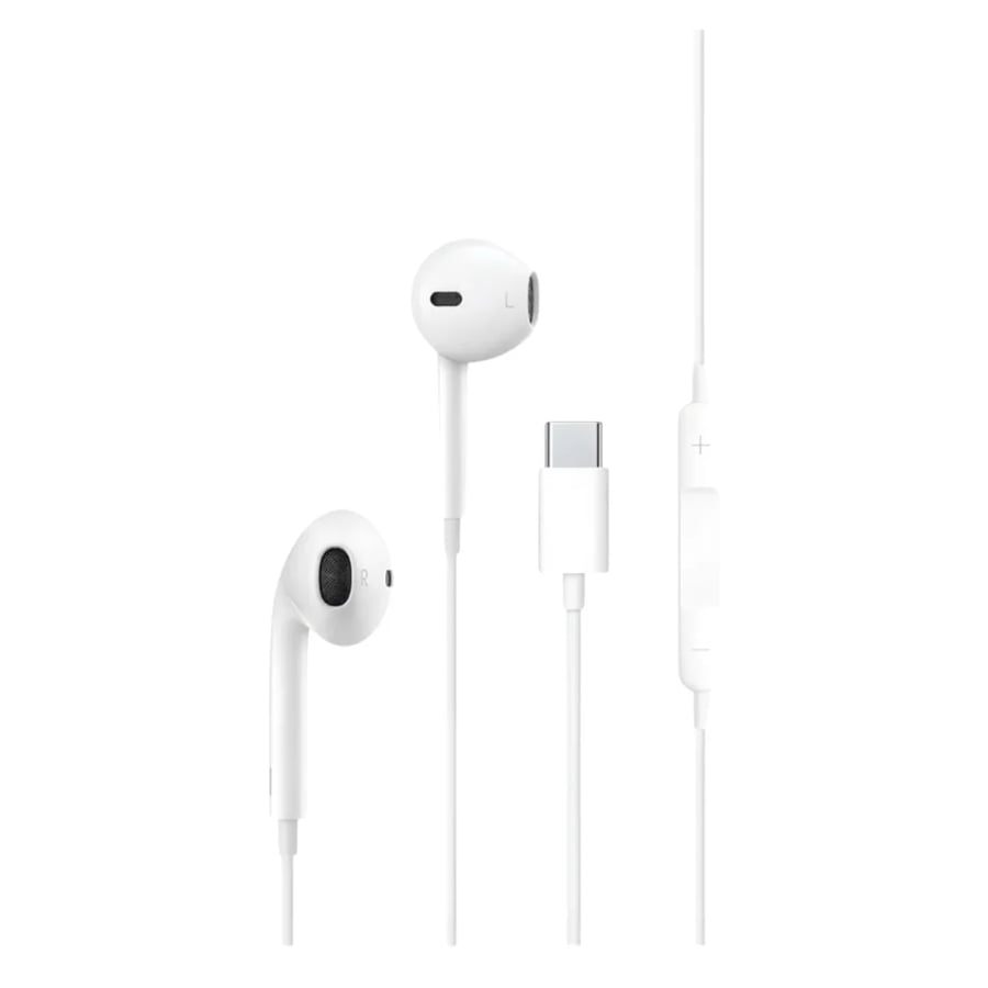سماعة أذن سلكية منفذ تايب سي USB-C - أبيض