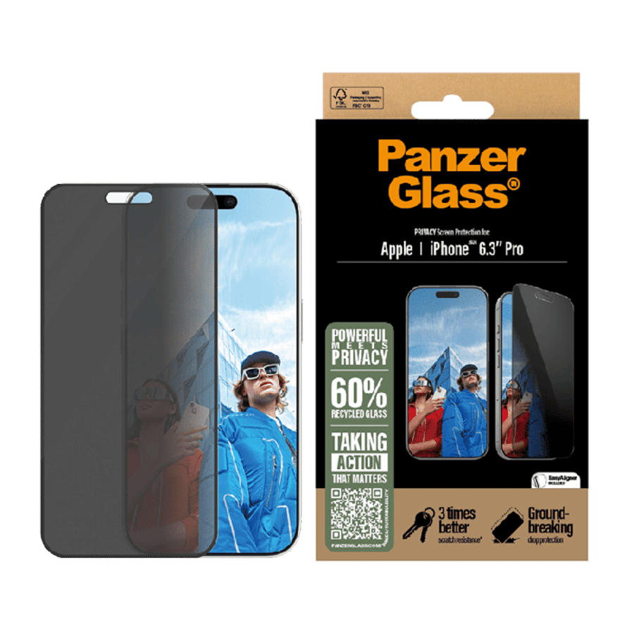 iPhone 16 Pro screen protection glass - privacy