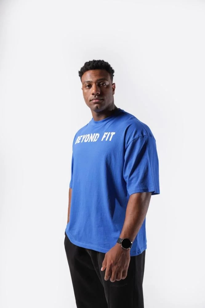 BBC COTTON TEE BLUE