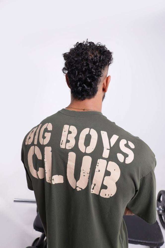BBC COTTON TEE ARMY GREEN