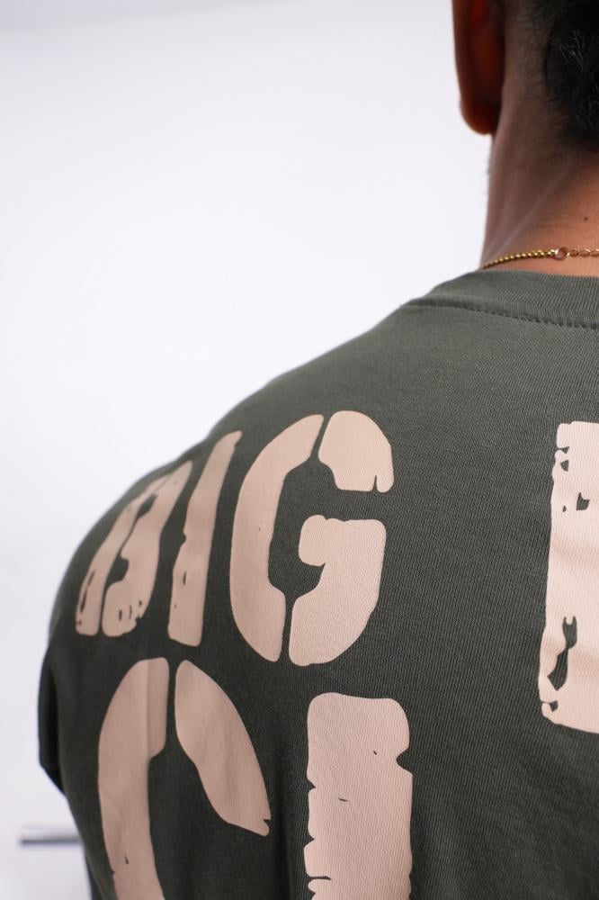 BBC COTTON TEE ARMY GREEN